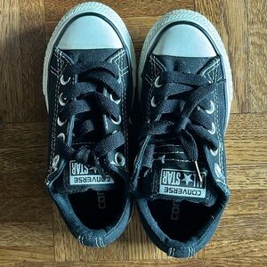 Black converse sneakers size 11